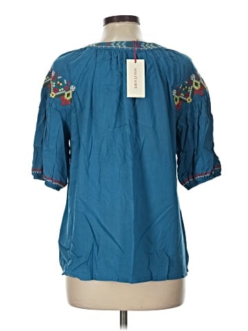 Solitaire 3/4 Sleeve Blouse (view 2)