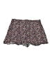 New Look 100% Viscose Floral Blue Shorts Size 14 - photo 1