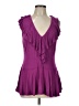 Venus Purple Sleeveless Blouse Size L - photo 1