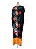 Assorted Brands Graphic Black Casual Dress Size XXL - photo 1