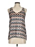 19 Cooper 100% Polyester Blue Sleeveless Blouse Size M - photo 1