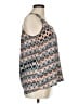19 Cooper 100% Polyester Blue Sleeveless Blouse Size M - photo 4
