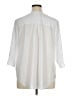 Boutique + 100% Polyester White 3/4 Sleeve Blouse Size 1X Plus - photo 2