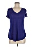 Eileen Fisher Blue Short Sleeve Top Size M - photo 1