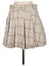 Miss Selfridge Plaid Tan Casual Skirt Size 6 - photo 2