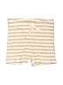 H&M 100% Cotton Stripes Ivory Board Shorts 3-6 MO / 6 MO - photo 1