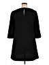 BCBGeneration Solid Black Casual Dress Size L - photo 2