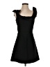 French Connection Solid Black Cocktail Dress Size 2 - photo 1