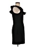 French Connection Solid Black Cocktail Dress Size 2 - photo 4