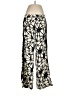 JM Collection Graphic Ivory Casual Pants Size M - photo 1