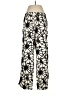 JM Collection Graphic Ivory Casual Pants Size M - photo 2