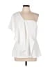 Trina Turk 100% Polyester White Ivory Sleeveless Blouse Size 12 - photo 1
