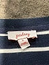 Pixley Blue Long Sleeve Top Size S - photo 7