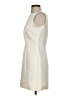 Carmen Marc Valvo 100% Polyester Solid Ivory Cocktail Dress Size 2 - photo 5