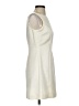 Carmen Marc Valvo 100% Polyester Solid Ivory Cocktail Dress Size 2 - photo 4