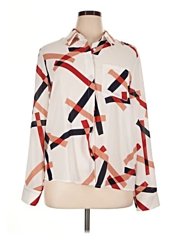 Lulus Long Sleeve Blouse (view 1)
