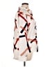 Lulus 100% Polyester Color Block Ivory Long Sleeve Blouse Size XL - photo 4
