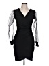 Almost Famous Black Cocktail Dress Size L - photo 1