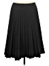 Express 100% Polyester Solid Black Formal Skirt Size 7 - 8 - photo 1