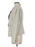 Chico's 100% Polyester Chevron-herringbone Ivory Blazer Size Med (1) - photo 5