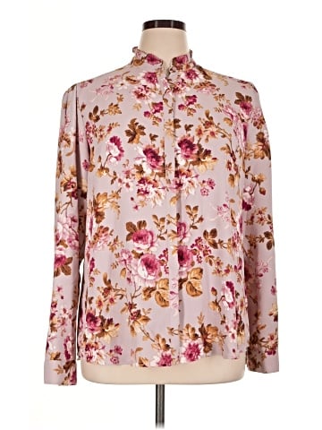 Express Long Sleeve Blouse (view 1)