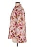 Express 100% Polyester Floral Pink Long Sleeve Blouse Size XL - photo 5