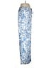 Talbots 100% Polyester Paisley Blue Casual Pants Size M - photo 4