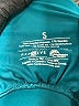 Hoaka Solid Teal Swimsuit Top Size S - photo 3