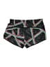 Danskin Now 100% Polyester Graphic Black Shorts Size XL - photo 2