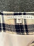 Veronica Beard 100% Viscose Plaid Blue Casual Skirt Size 2 - photo 4