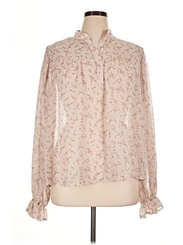 Lulus Long Sleeve Blouse (view 1)