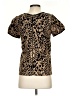 Joie 100% Viscose Gold Short Sleeve Top Size XS - photo 2