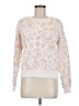 Laura Ashley Floral Ivory Pullover Sweater Size M - photo 1