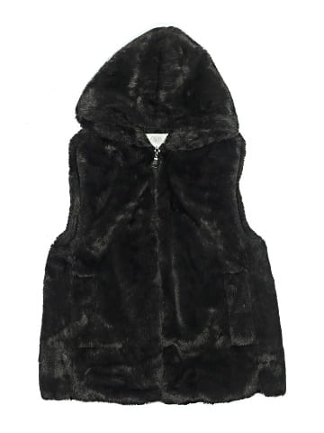 Zara Faux Fur Vest (view 1)