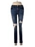 J Brand Hearts Blue Jeans Size 26 waist - photo 1