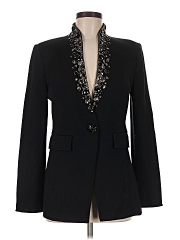 St. John Wool Blazer (view 1)