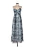 Calvin Klein 100% Polyester Blue Cocktail Dress Size 10 - photo 1