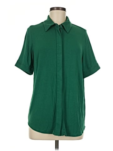 Universal Standard Short Sleeve Blouse (view 1)