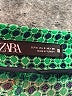 Zara Houndstooth Green Casual Pants Size S - photo 4