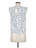 Monteau Ivory Sleeveless Blouse Size M - photo 2