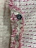 Moschino 100% Cotton Tweed Ivory Blazer Size 8 - photo 7