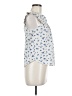 Monteau Ivory Sleeveless Blouse Size M - photo 4