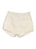 Pilcro Solid Ivory Khaki Shorts Size 8 - photo 2