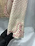 Moschino 100% Cotton Tweed Ivory Blazer Size 8 - photo 9
