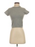 Gilly Hicks Gray Short Sleeve Turtleneck Size S - photo 1