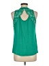 Eyeshadow Green Sleeveless Blouse Size M - photo 2