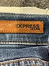Express Jeans Solid Blue Jeans Size 4 - photo 4