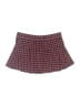 American Eagle Outfitters Plaid Burgundy Skort Size M - photo 2