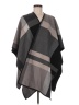 Ike Behar 100% Polyester Gray Poncho One size - photo 1
