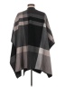 Ike Behar 100% Polyester Gray Poncho One size - photo 2